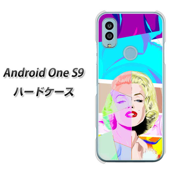 Android One S9 Y!mobile 高画質仕上げ 背面印刷 ハードケース【YJ210 マリリンモンローデザイン(C)】