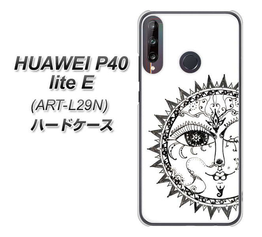 HUAWEI(ファーウェイ) P40 lite E ART-L29N 高画質仕上げ 背面印刷 ハードケース【207 太陽神】