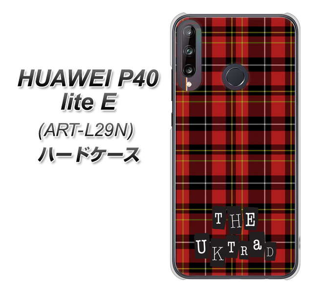HUAWEI(ファーウェイ) P40 lite E ART-L29N 高画質仕上げ 背面印刷 ハードケース【547 THEチェック】