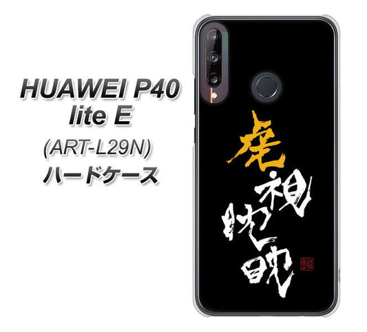 HUAWEI(ファーウェイ) P40 lite E ART-L29N 高画質仕上げ 背面印刷 ハードケース【OE803 虎視眈々】