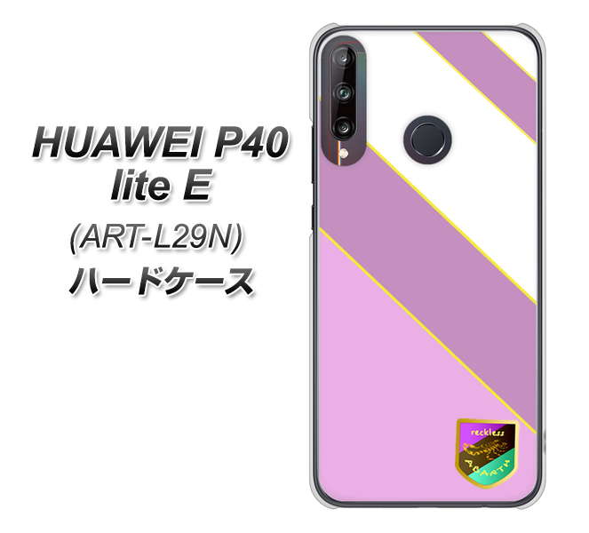 HUAWEI（ファーウェイ） P40 lite E ART-L29N 高画質仕上げ 背面印刷 ハードケース【YC939 アバルト10】