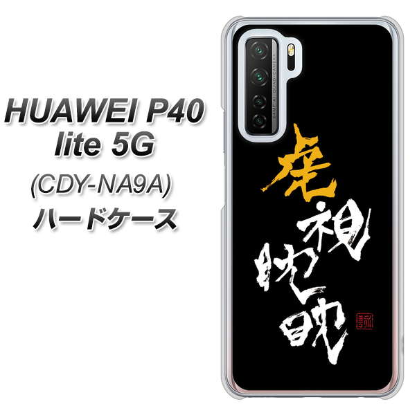 HUAWEI(ファーウェイ) P40 lite 5G CDY-NA9A 高画質仕上げ 背面印刷 ハードケース【OE803 虎視眈々】