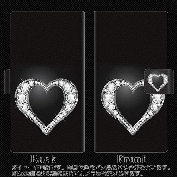 楽天モバイル Rakuten Hand 画質仕上げ プリント手帳型ケース(薄型スリム)【041 ゴージャスハート】