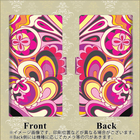 Softbank アクオスR コンパクト 701SH 高画質仕上げ プリント手帳型ケース(薄型スリム)【586 ブローアップカラー】