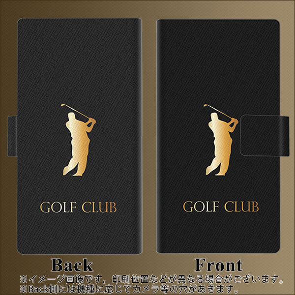 docomo エクスペリアXコンパクト SO-02J 画質仕上げ プリント手帳型ケース(薄型スリム)【610 GOLFCLUB】