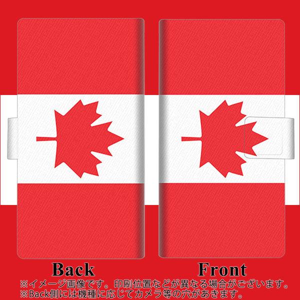 HUAWEI(ファーウェイ) P40 Pro 5G ELS-NX9 高画質仕上げ プリント手帳型ケース(薄型スリム)【669 カナダ】