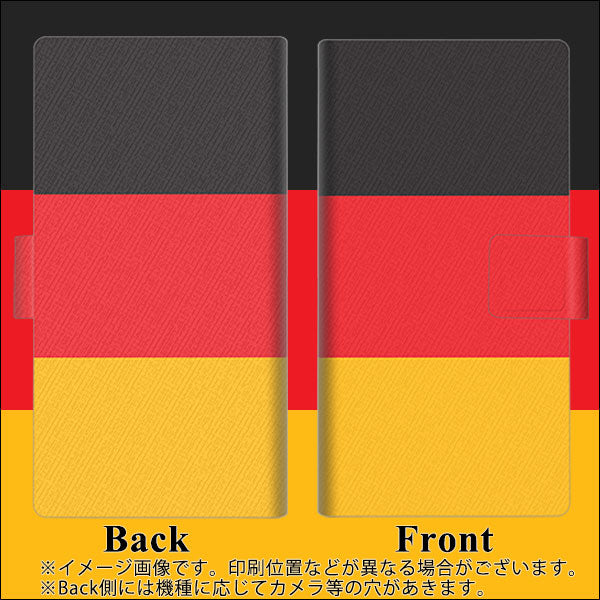 ZenFone(ゼンフォン)Max(M2) ZB633KL 画質仕上げ プリント手帳型ケース(薄型スリム)【675 ドイツ】