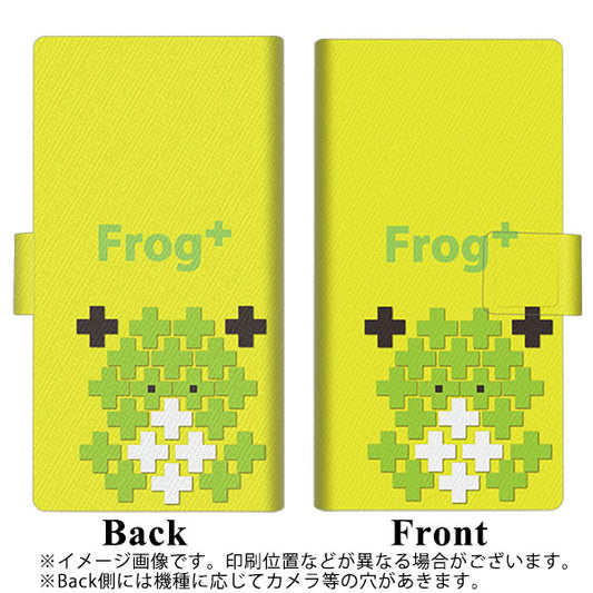 DIGNO BX2 A101KC SoftBank 画質仕上げ プリント手帳型ケース(薄型スリム)【IA806  Frog＋】