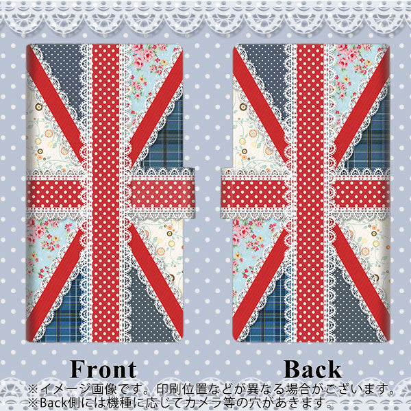 Google Pixel 3XL 画質仕上げ プリント手帳型ケース(薄型スリム)【SC805 ユニオンジャック レース】