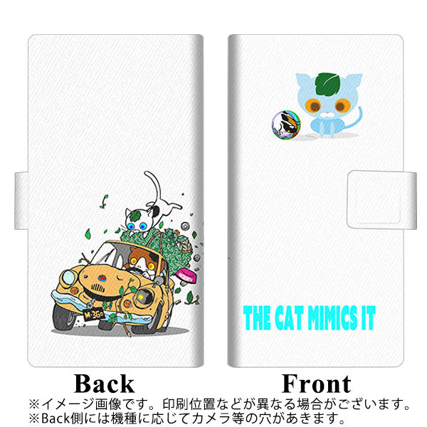 docomo HUAWEI(ファーウェイ) P30 Pro HW-02L 画質仕上げ プリント手帳型ケース(薄型スリム)【YA932 スバル360 02】