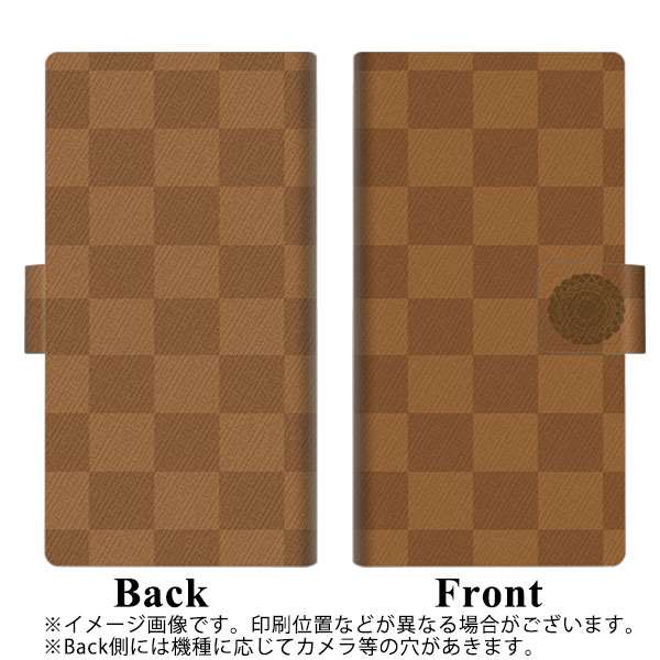 HUAWEI(ファーウェイ) nova lite 3プラス POT-LX2J 高画質仕上げ プリント手帳型ケース(薄型スリム)【YB817 チェッカー02】