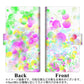 iPhone X 画質仕上げ プリント手帳型ケース(薄型スリム)【YB823 バブル】