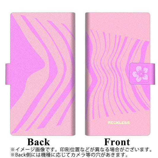 SoftBank アクオス Xx3 mini 603SH 高画質仕上げ プリント手帳型ケース(薄型スリム)【YB981 ウェーブモーション02】