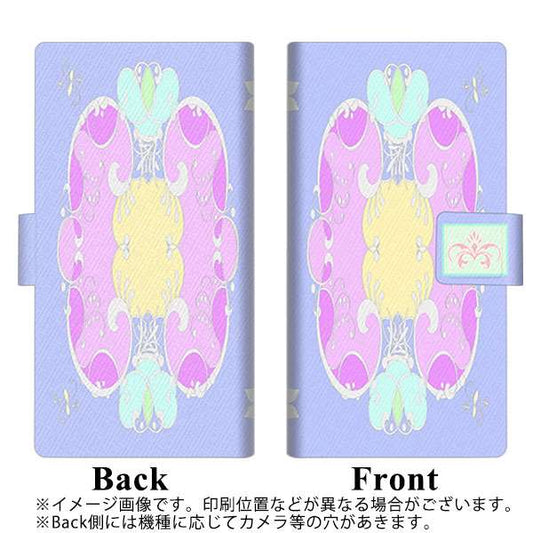 SoftBank アクオス Xx3 mini 603SH 高画質仕上げ プリント手帳型ケース(薄型スリム)【YC841 ロココ01】