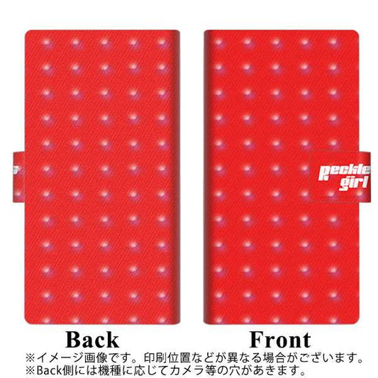 SoftBank アクオス Xx3 mini 603SH 高画質仕上げ プリント手帳型ケース(薄型スリム)【YC876 ポルカ01】