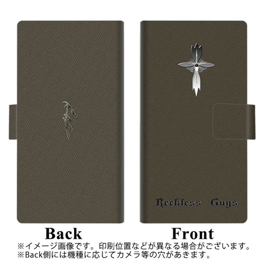 SoftBank エクスペリアZ5 501SO 高画質仕上げ プリント手帳型ケース(薄型スリム)【YC917 クロスフレアｓ】