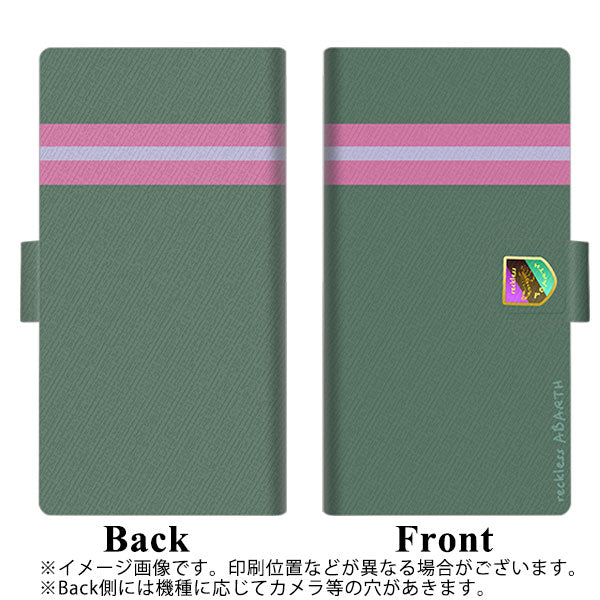 SoftBank アクオスゼロ6 画質仕上げ プリント手帳型ケース(薄型スリム)【YC936 アバルト07】