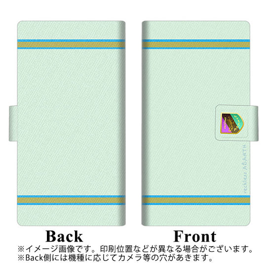 Softbank アクオスR コンパクト 701SH 高画質仕上げ プリント手帳型ケース(薄型スリム)【YC938 アバルト09】