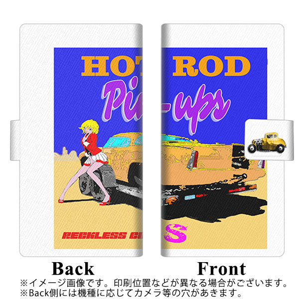 Redmi Note 11 高画質仕上げ プリント手帳型ケース(薄型スリム)【YC977 ピンナップガール08】