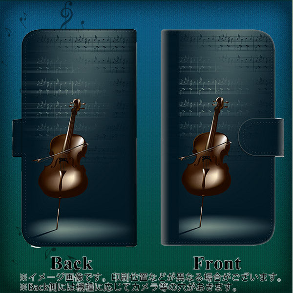 iPhone6 PLUS 高画質仕上げ プリント手帳型ケース(通常型)【441 楽譜】
