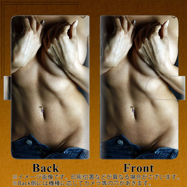 アクオス センス3 ベーシック 907SH 高画質仕上げ プリント手帳型ケース(通常型)【602 ボディライン】