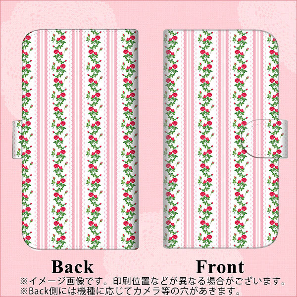 iPhone6 PLUS 高画質仕上げ プリント手帳型ケース(通常型)【745 イングリッシュガーデン(ピンク)】