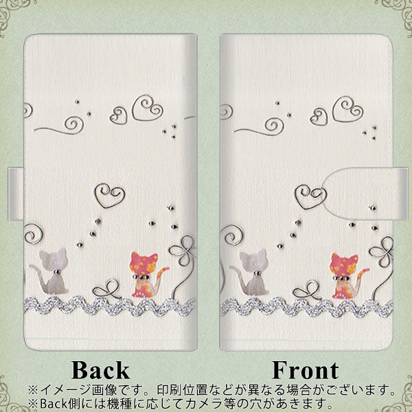 SoftBank アクオスゼロ 801SH 高画質仕上げ プリント手帳型ケース(通常型)【1103 クラフト写真ネコ】