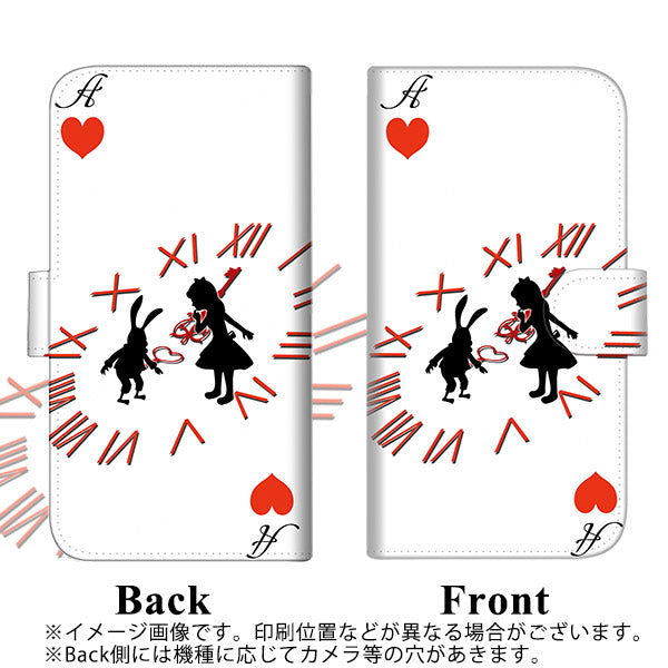 iPhone6 PLUS 高画質仕上げ プリント手帳型ケース(通常型)【EK921 不思議の国のアリス ハートのA】