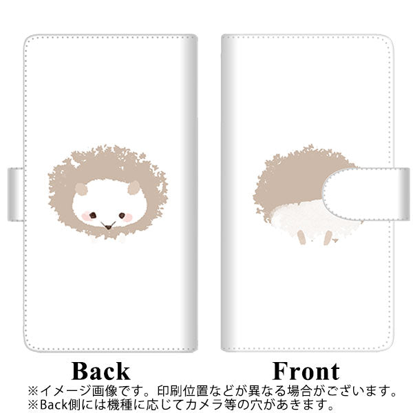 OPPO Reno A 高画質仕上げ プリント手帳型ケース(通常型)【FD820 ハリネズミ】