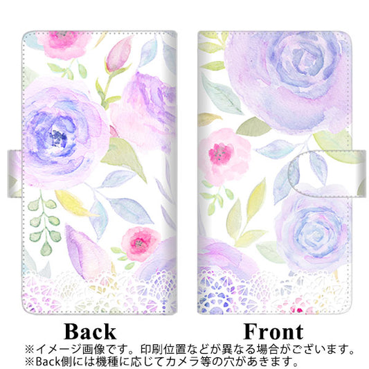 SoftBank アクオスゼロ6 高画質仕上げ プリント手帳型ケース(通常型)【SC946 ドゥ・パフューム4】