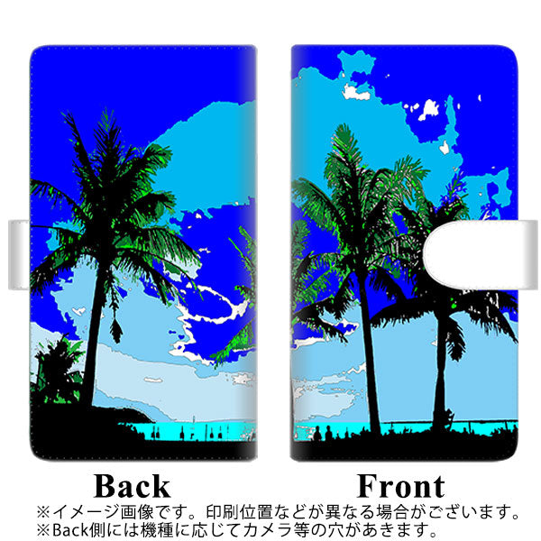 au エルジー イット LGV36 高画質仕上げ プリント手帳型ケース(通常型)【YC981 トロピカル02】