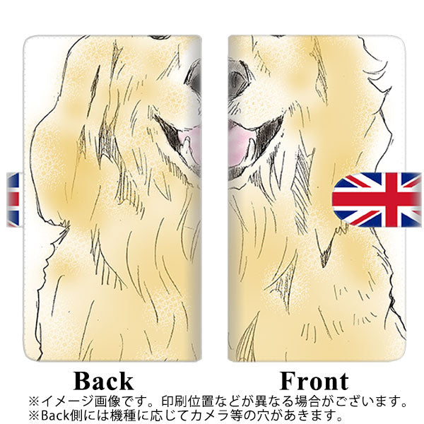 OPPO Reno7 A 高画質仕上げ プリント手帳型ケース(通常型)【YD826 ゴールデンレトリバー02】