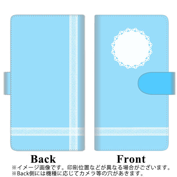 HUAWEI(ファーウェイ) P40 lite 5G CDY-NA9A 高画質仕上げ プリント手帳型ケース(通常型)【YE996 ガーリーブル】