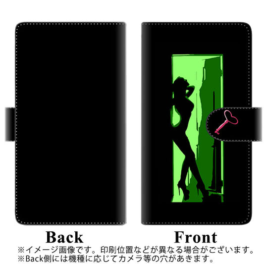 らくらくスマートフォン F-52B docomo YF944 カラーレディ05 通常型 プリント手帳型ケース