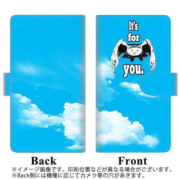Xperia 10 IV A202SO SoftBank 高画質仕上げ プリント手帳型ケース(通常型)【YG808 アウル09】
