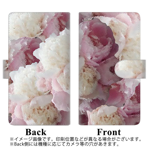 AQUOS wish SH-M20 高画質仕上げ プリント手帳型ケース(通常型)【YI884 フラワー5】