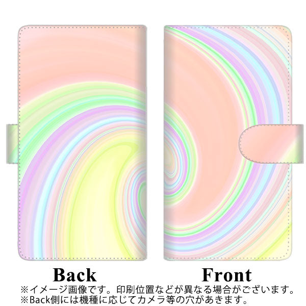アクオス SH-M04 高画質仕上げ プリント手帳型ケース(通常型)【YJ271 マーブルスパイラル】