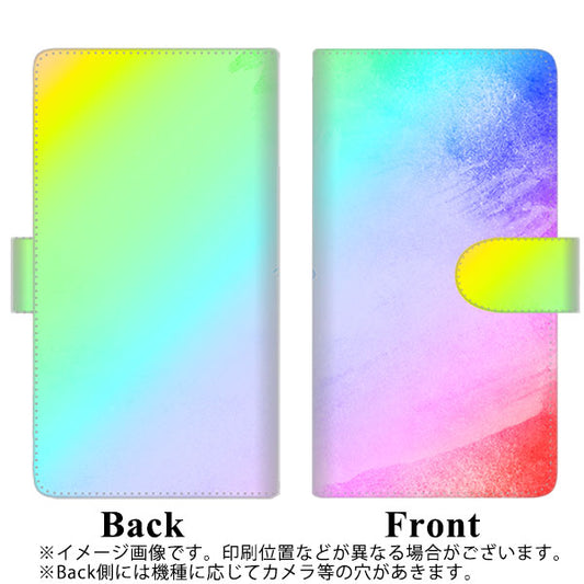 らくらくスマートフォン F-52B docomo YJ287 デザイン 通常型 プリント手帳型ケース