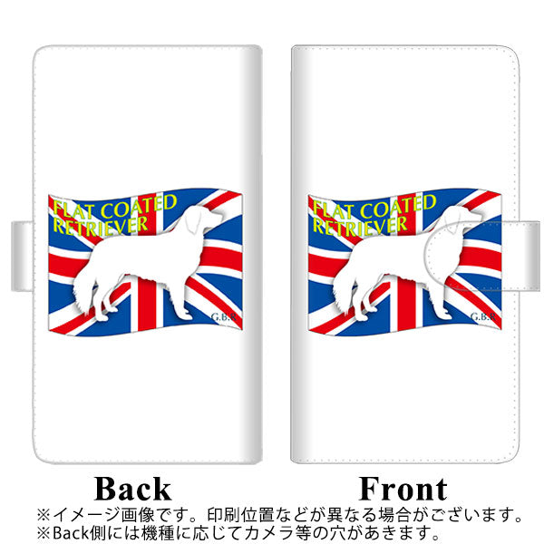 SoftBank ディグノ ジェイ 704KC 高画質仕上げ プリント手帳型ケース(通常型)【ZA825 フラットコーテッドレトリーバー】