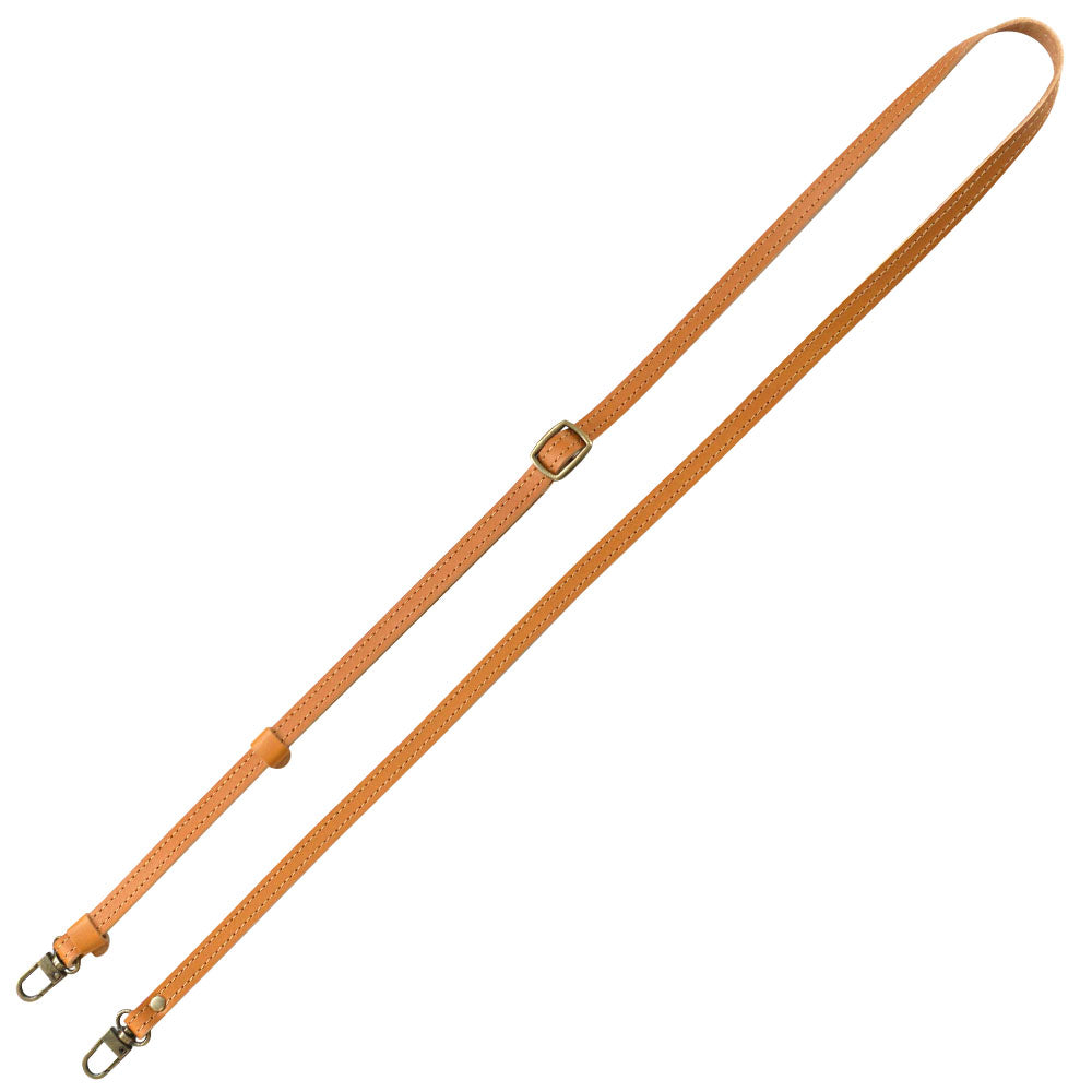 イタリアンレザー 本革 スマホ用ショルダーストラップ 約75~134cm