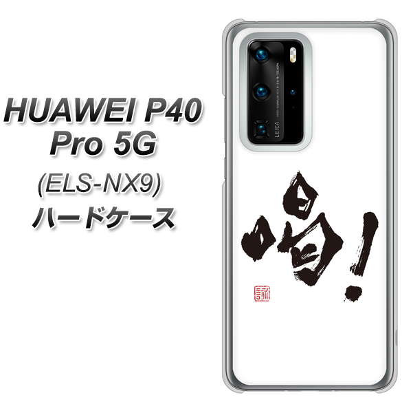 HUAWEI(ファーウェイ) P40 Pro 5G ELS-NX9 高画質仕上げ 背面印刷 ハードケース【OE845 喝!】