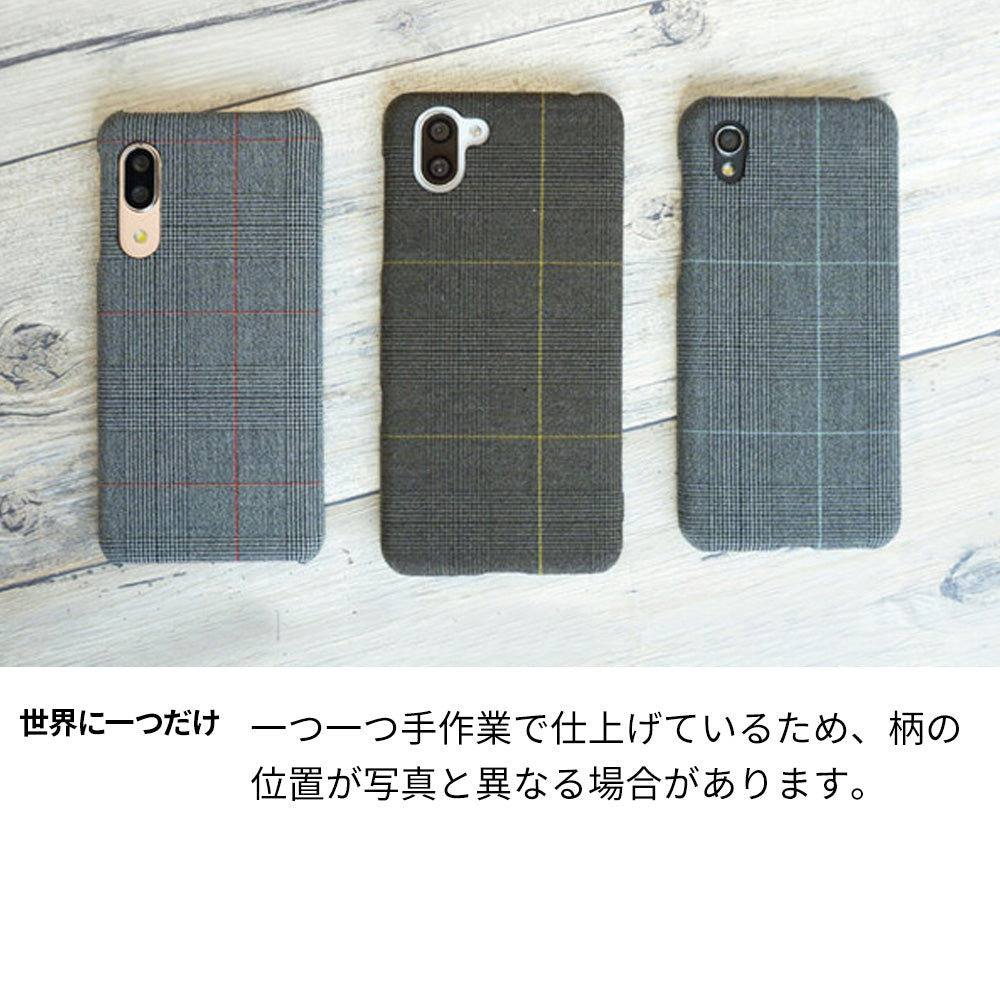 BASIO3 au KYV43 スマホケース ハードケース まるっと全貼り グレンチェック