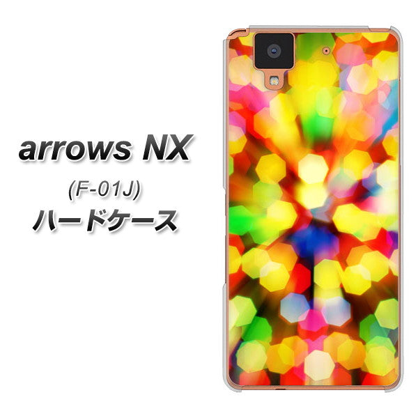 docomo アローズ NX F-01J 高画質仕上げ 背面印刷 ハードケース【VA874 未来へのワープ】