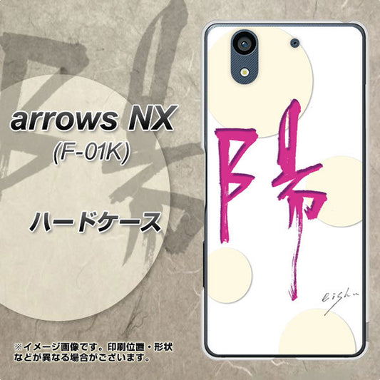 docomo アローズ NX F-01K 高画質仕上げ 背面印刷 ハードケース【OE833 陽】