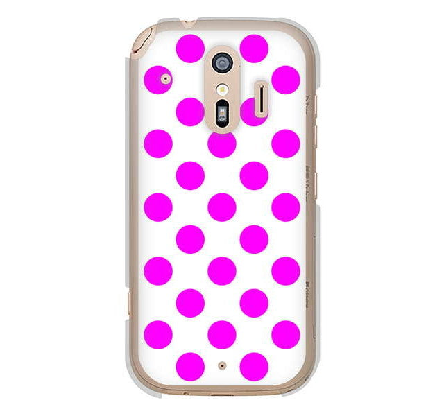 らくらくスマートフォン me F-01L docomo 高画質仕上げ 背面印刷 ハードケース シンプルビッグ