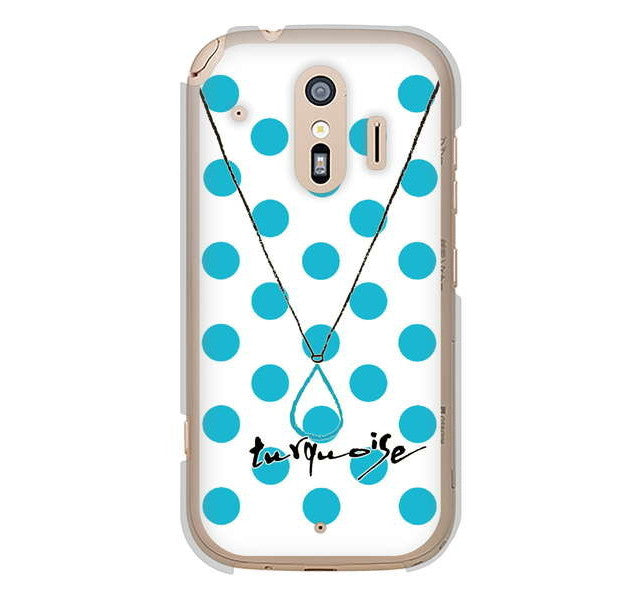 らくらくスマートフォン me F-01L docomo 高画質仕上げ 背面印刷 ハードケース 大野詠舟 誕生石