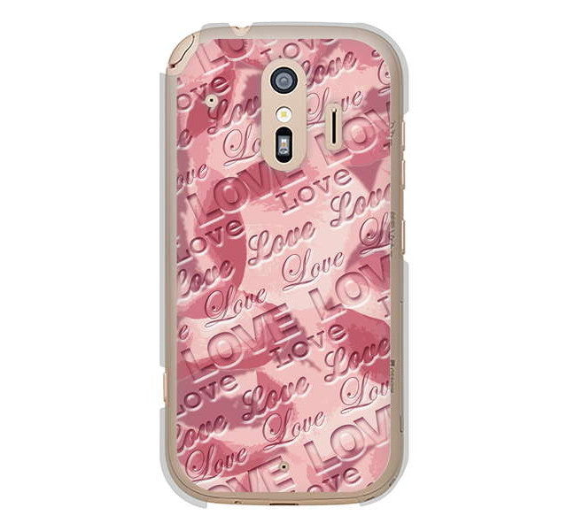 らくらくスマートフォン me F-01L docomo 高画質仕上げ 背面印刷 ハードケース フラワーヴェルニ