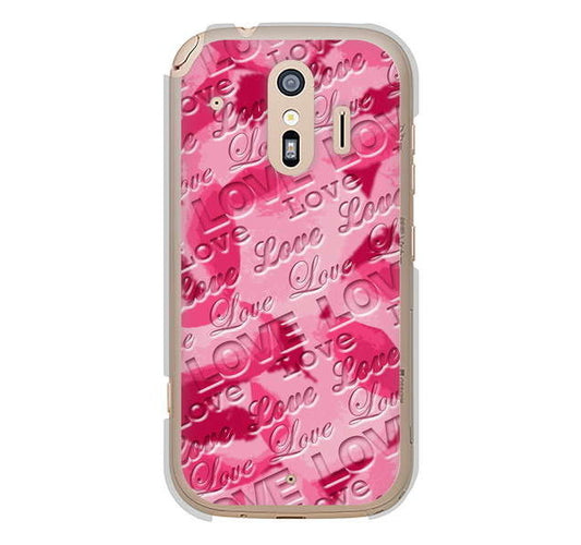 らくらくスマートフォン me F-01L docomo 高画質仕上げ 背面印刷 ハードケース フラワーヴェルニ