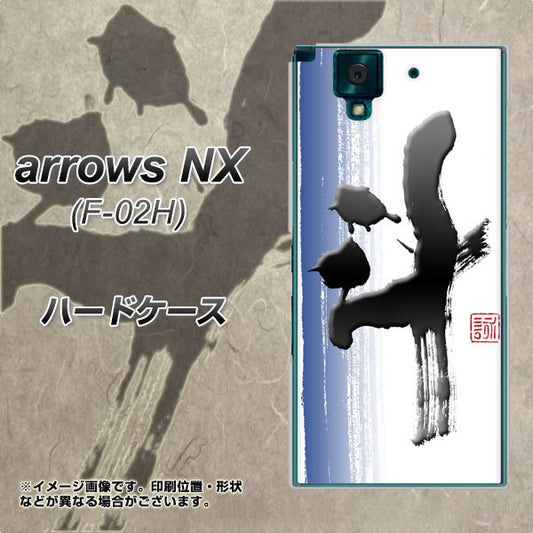 docomo アローズNX F-02H 高画質仕上げ 背面印刷 ハードケース【OE829 斗】