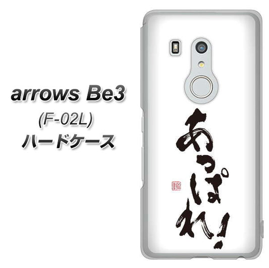 docomo アローズ ビー3 F-02L 高画質仕上げ 背面印刷 ハードケース【OE846 あっぱれ!】
